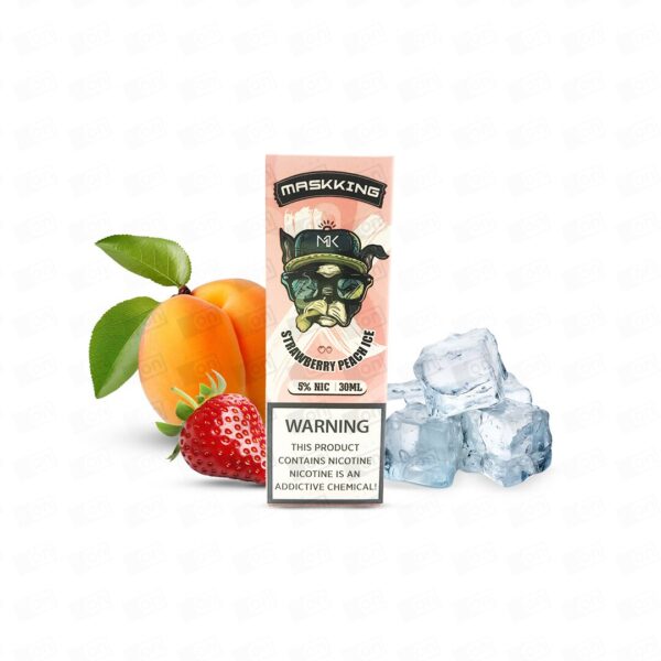 Líquido Maskking NicSalt - Strawberry Peach Ice