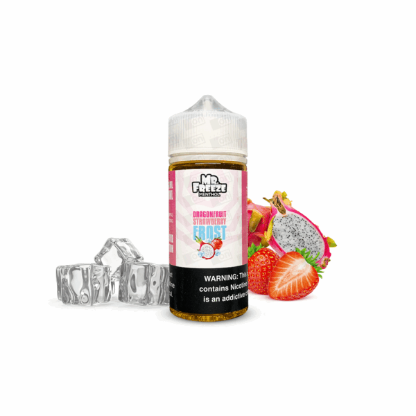 Líquido Mr Freeze Menthol Freebase - Dragonfruit Strawberry Frost