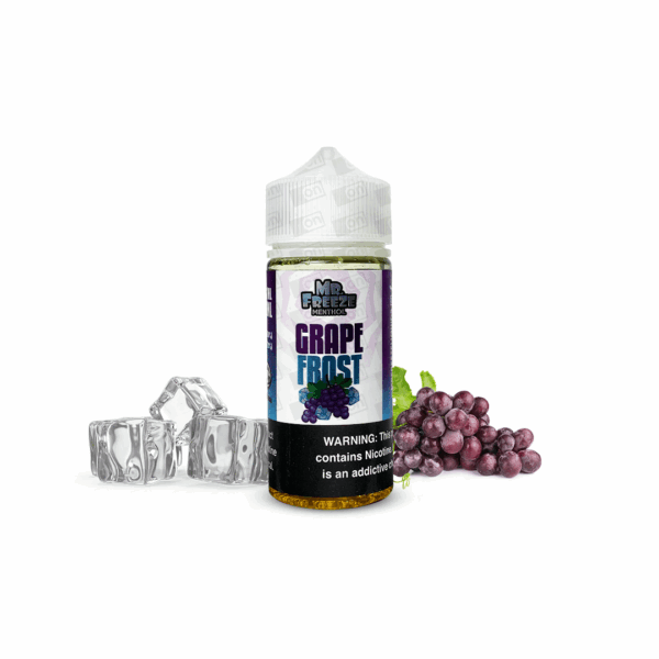 Líquido Mr Freeze Menthol Freebase - Grape Frost