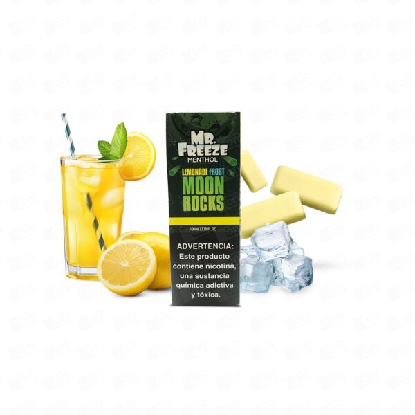 Líquido Mr Freeze Menthol Freebase - Lemonade Frost Moon Rocks