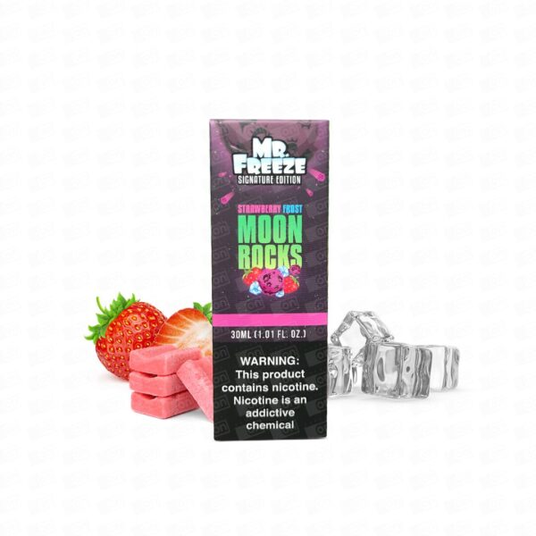 Líquido Mr Freeze Signature Edition NicSalt - Strawberry Frost Moon Rocks