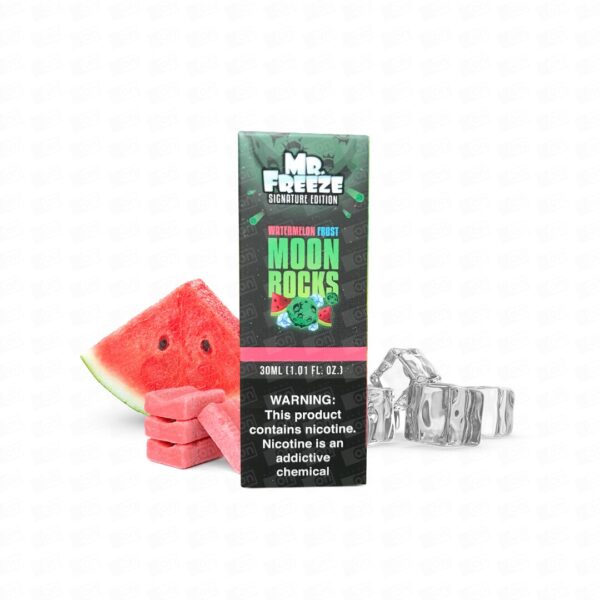 Líquido Mr Freeze Signature Edition NicSalt - Watermelon Frost Moon Rocks