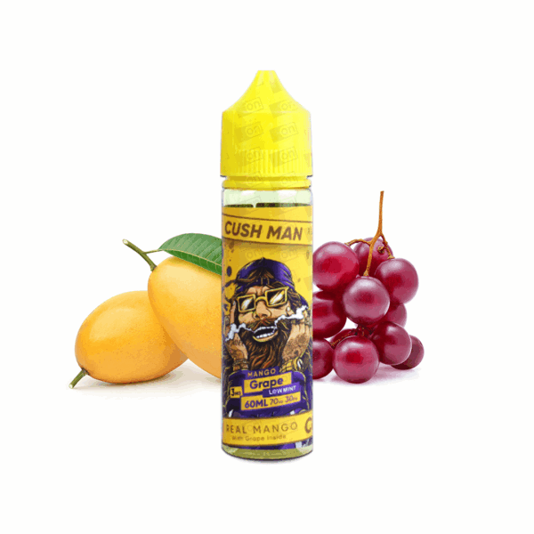 Líquido Nasty CushMan Freebase - Mango Grape Low Mint