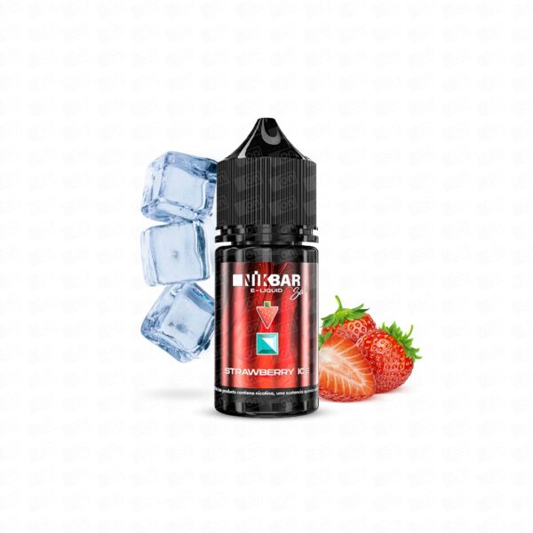Líquido Nikbar NicSalt - Strawberry Ice