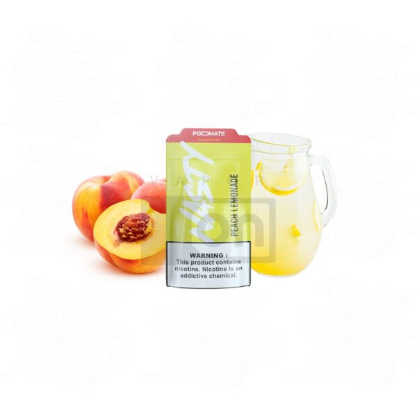 Líquido Nasty Podmate NicSalt - Peach Lemonade