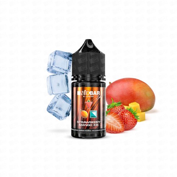 Líquido Nikbar NicSalt - Strawberry Mango Ice