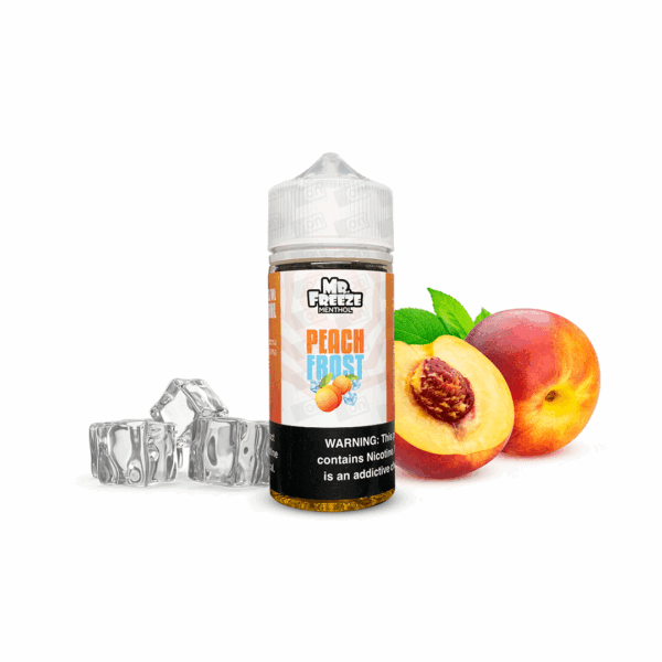 Líquido Mr Freeze Menthol Freebase - Peach Frost