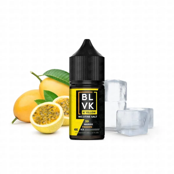 Líquido Blvk Yellow NicSalt - Mango Passion Ice