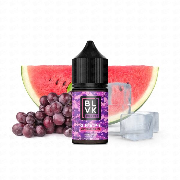 Líquido Blvk Purple NicSalt - Grape Watermelon Ice