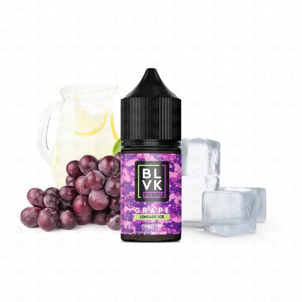 Líquido Blvk Purple NicSalt - Grape Limeade Ice