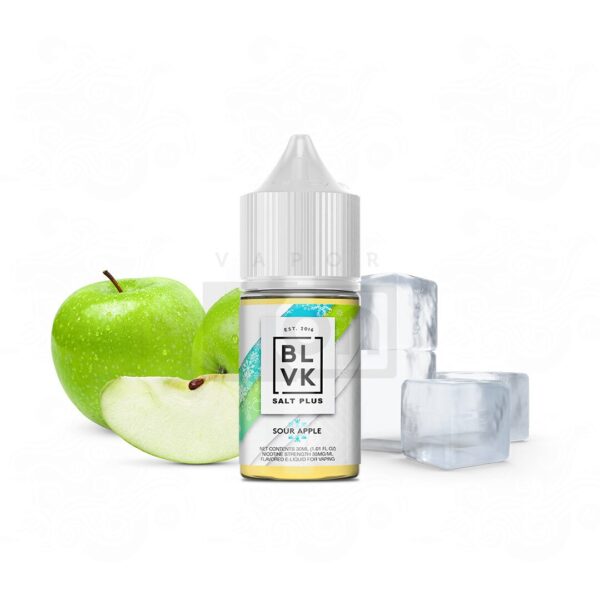 Líquido Blvk Plus NicSalt - Sour Apple
