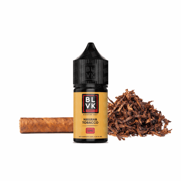 Líquido Blvk Tobacco NicSalt - Havana Tobacco