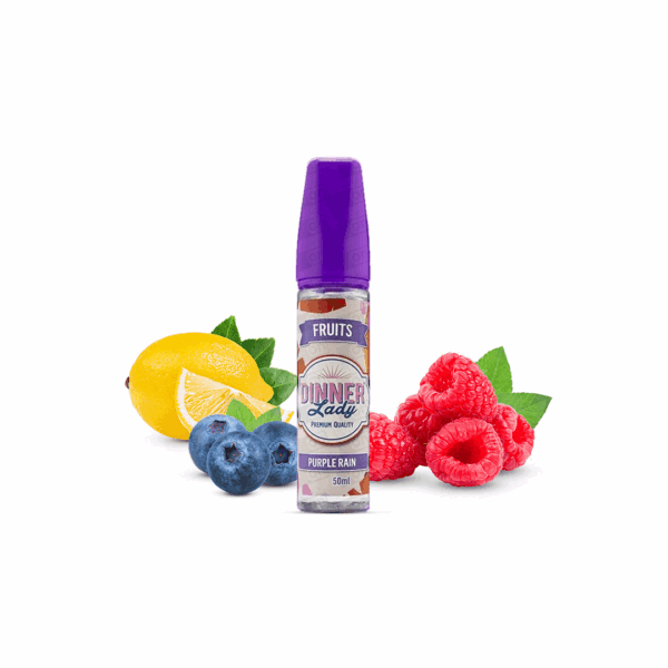 Líquido Dinner Lady Fruits Freebase - Purple Rain