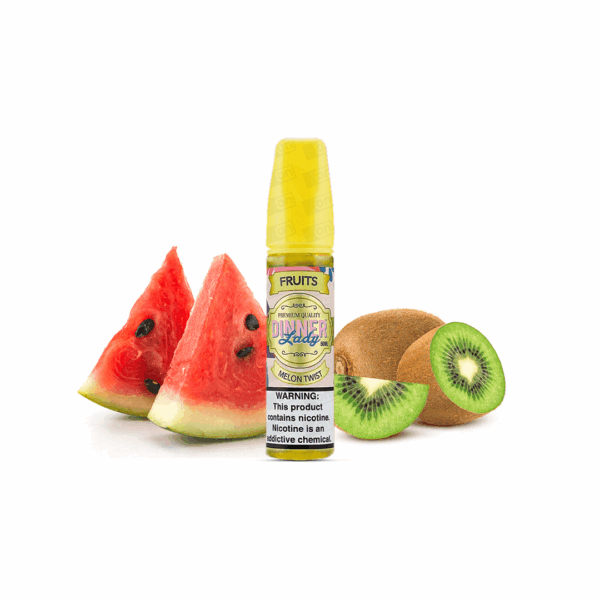Líquido Dinner Lady Fruits Freebase - Melon Twist