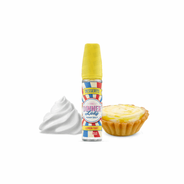 Líquido Dinner Lady Desserts Freebase - Lemon Tart