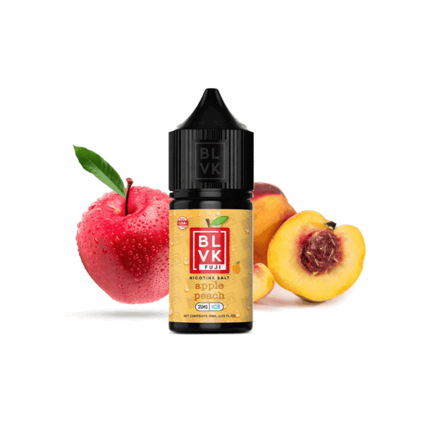 Líquido Blvk Fuji NicSalt - Apple Peach