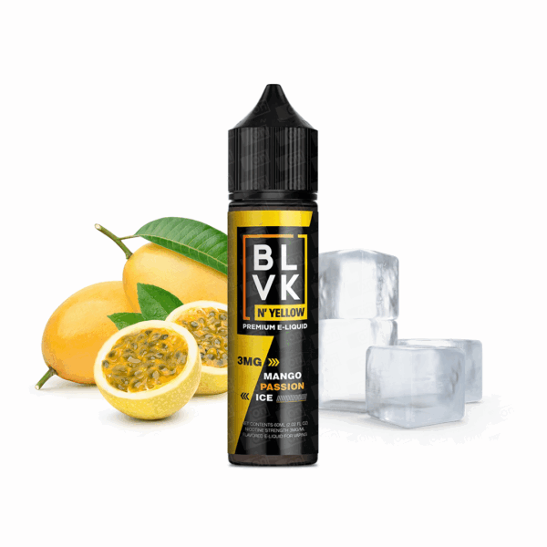 Líquido Blvk Yellow Freebase - Mango Passion Ice