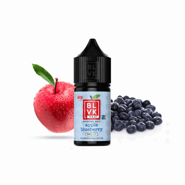 Líquido Blvk Fuji NicSalt - Apple Blueberry