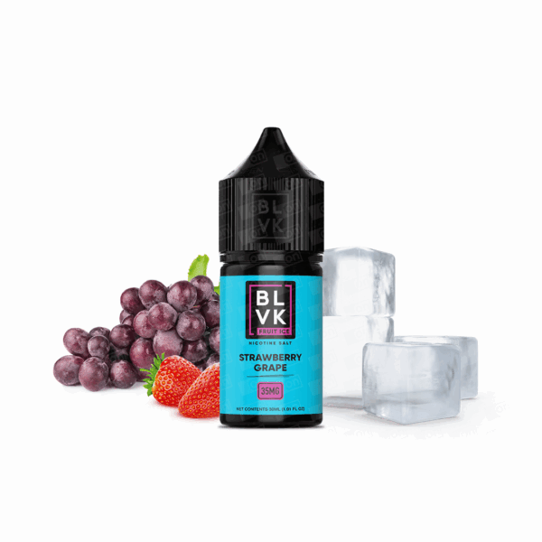Líquido Blvk Fruit Ice NicSalt - Strawberry Grape