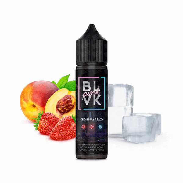 Líquido Blvk Pink Freebase - Iced Berry Peach