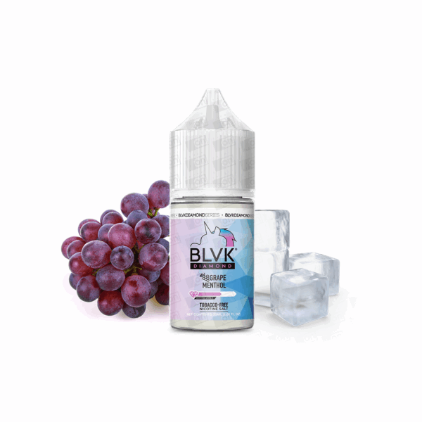 Líquido Blvk Diamond NicSalt - Grape Menthol