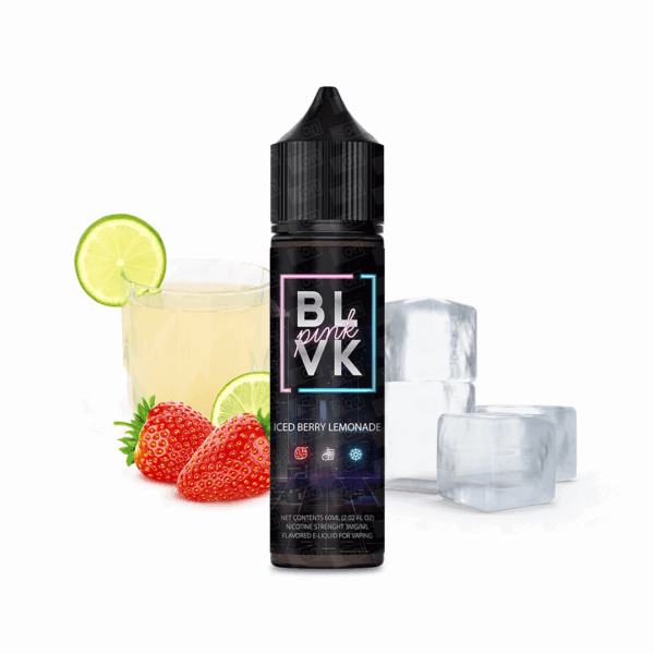 Líquido Blvk Pink Freebase - Iced Berry Lemonade