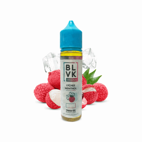Líquido Blvk Original Freebase - Lychee Menthol