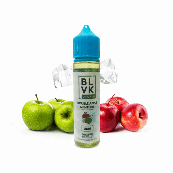 Líquido Blvk Original Freebase - Double Apple Menthol