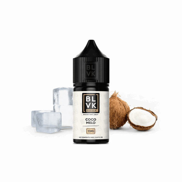 Líquido Blvk Dessert NicSalt - Coco Melo