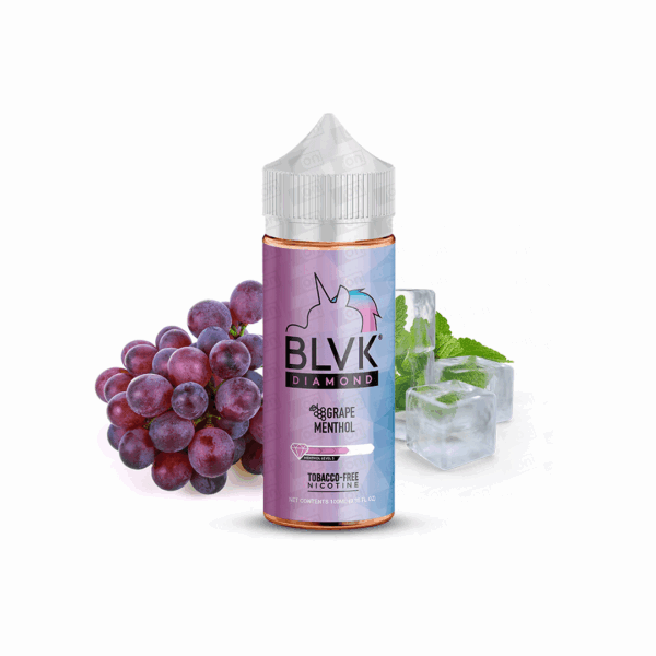 Líquido Blvk Diamond Freebase - Grape Menthol