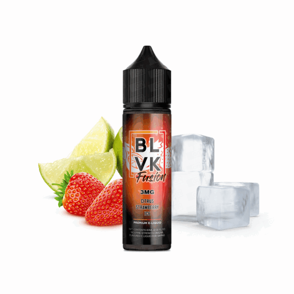 Líquido Blvk Fusion Freebase - Citrus Strawberry Ice