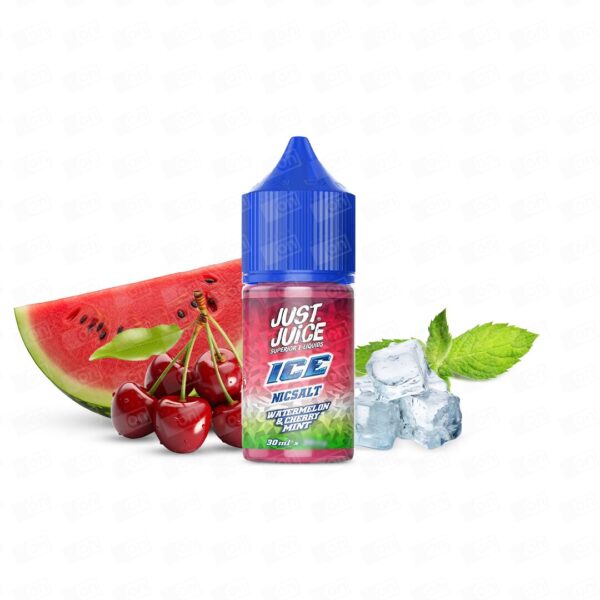 Líquido Just Juice Ice NicSalt - Watermelon & Cherry Mint