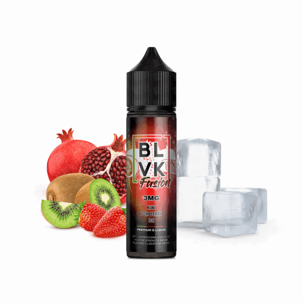 Líquido Blvk Fusion Freebase - Kiwi Pom Berry Ice