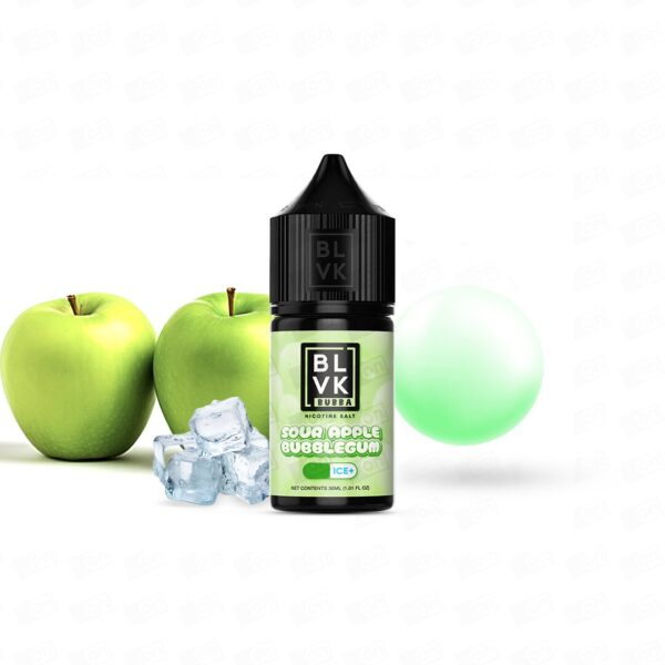 Líquido Blvk Bubba NicSalt - Sour Apple Bubblegum