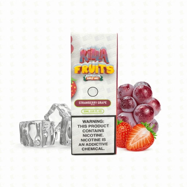 Líquido Killa Fruits Ice NicSalt - Strawberry Grape