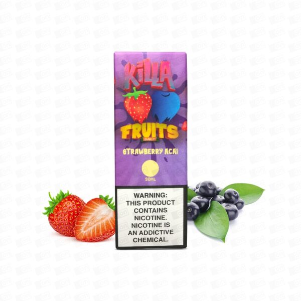 Líquido Killa Fruits NicSalt - Strawberry Acai