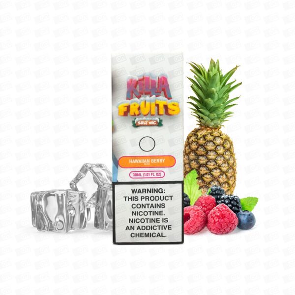 Líquido Killa Fruits Ice NicSalt - Hawaiian Berry