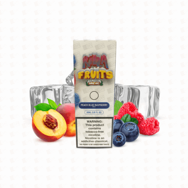 Líquido Killa Fruits Ice NicSalt - Peach Blue Raspberry