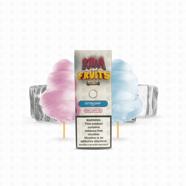 Líquido Killa Fruits Ice Freebase - Cotton Candy