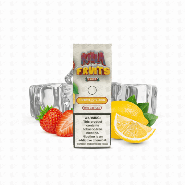 Líquido Killa Fruits Ice Freebase - Strawberry Lemon