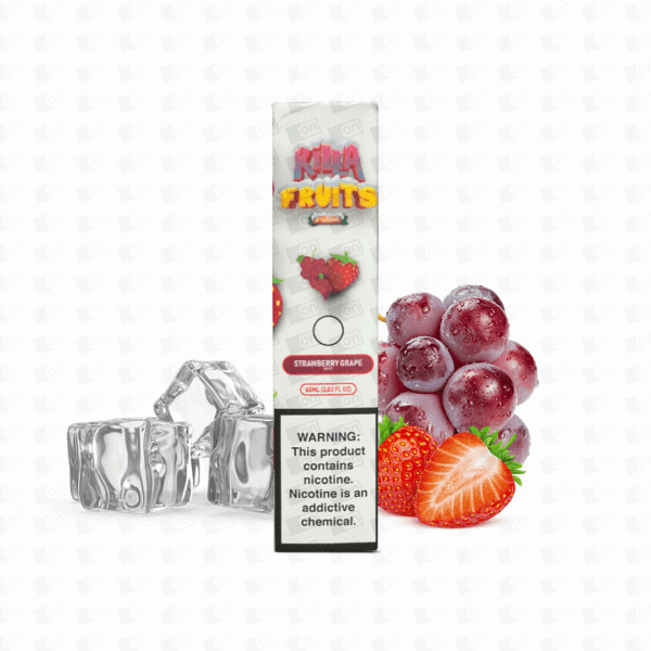 Líquido Killa Fruits Ice Freebase - Strawberry Grape