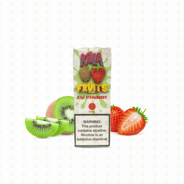 Líquido Killa Fruits Freebase - Kiwi Strawberry