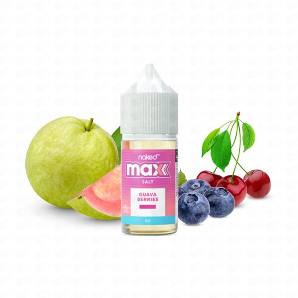 Líquido Naked MAX NicSalt - Guava Berries