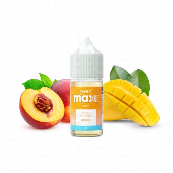Líquido Naked MAX NicSalt - Peach Mango