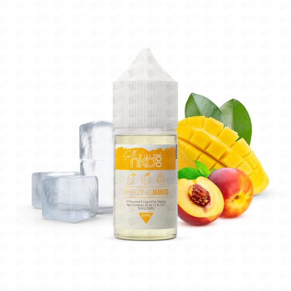 Líquido Naked 100 Ice NicSalt - Amazing Mango Ice