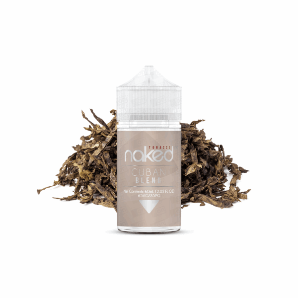 Líquido Naked 100 Tobacco Freebase - Cuban Blend