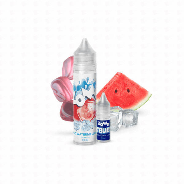Líquido Zomo Iceburst Freebase - 3mg - 60ml - Halls Watermelon Ice
