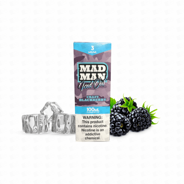 Líquido Mad Man Twisted Ice Out Freebase - Crazy Blackberry