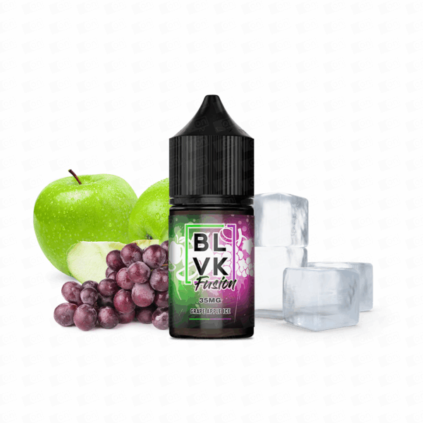 Líquido Blvk Fusion NicSalt - 50mg - Grape Apple Ice