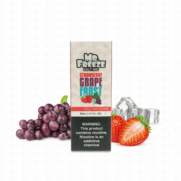Líquido Mr Freeze NicSalt - Strawberry Grape Frost
